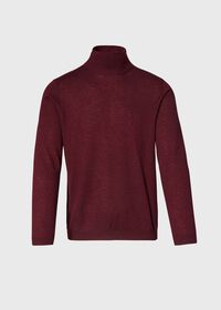 Paul Stuart Mock Neck Brushed Pullover, thumbnail 1