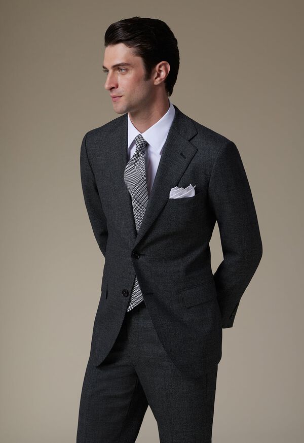 Paul Stuart Heather Nailhead Wool Andrew Suit, image 2
