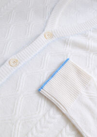 Paul Stuart Cashmere Cable Cardigan, thumbnail 2