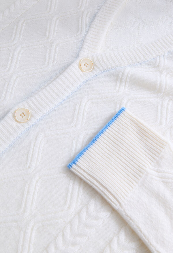 Paul Stuart Cashmere Cable Cardigan, image 2