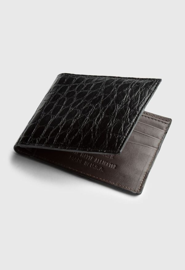 Paul Stuart Matte Alligator Wallet, image 2