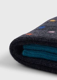 Paul Stuart Multicolor Dot Sock, thumbnail 2