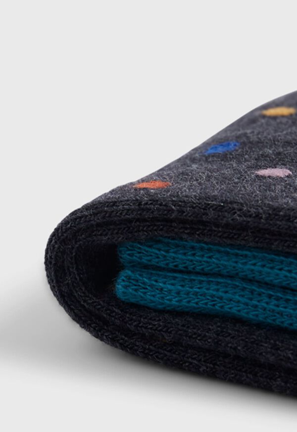 Paul Stuart Multicolor Dot Sock, image 2