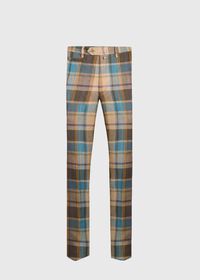 Paul Stuart Linen Plaid Dress Trouser, thumbnail 1