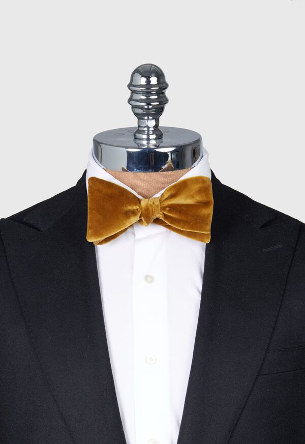 Paul Stuart Blunt Edge Velvet Bow Tie, image 2