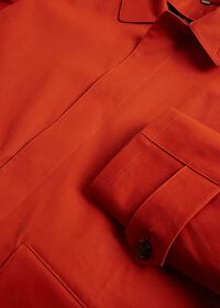 Paul Stuart Terracotta Bonded Raincoat, thumbnail 2
