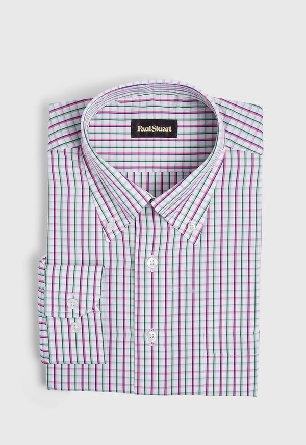 Paul Stuart Plaid Sport Shirt, image 1