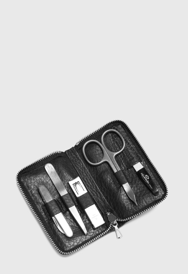 Paul Stuart Deerskin Leather Manicure Set, image 1