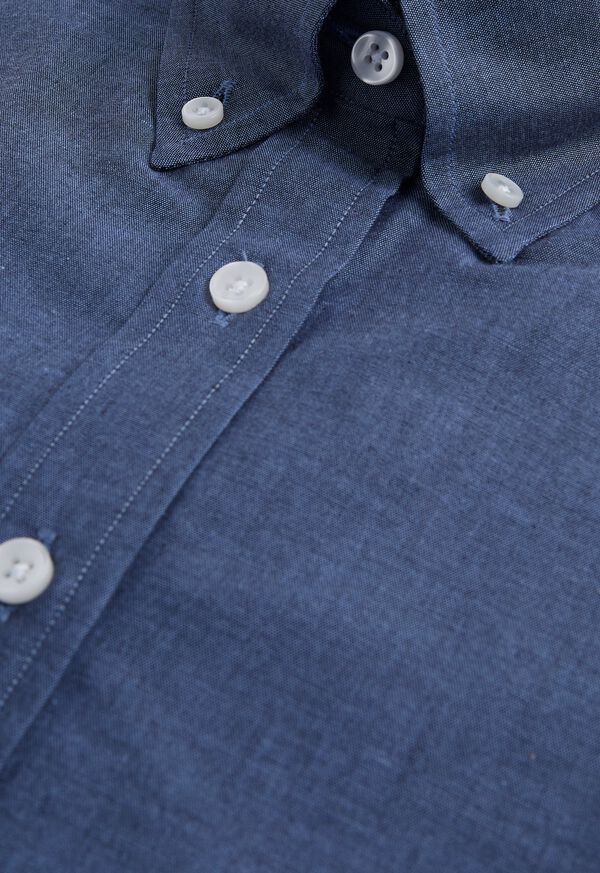 Paul Stuart Denim Button Through Blouse, image 2