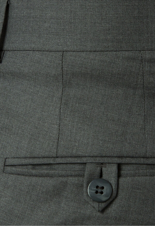 Paul Stuart Wool Blend Mid Grey Trouser, image 4