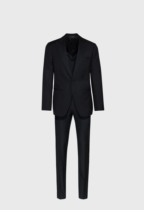 Paul Stuart Super 110s Wool Peak Lapel Tuxedo, image 1