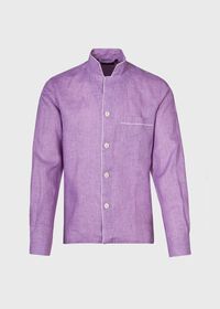 Paul Stuart Linen Stand Collar Pajama, thumbnail 2