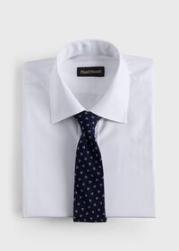 Paul Stuart Woven Silk Deco Triangle Tie, thumbnail 2