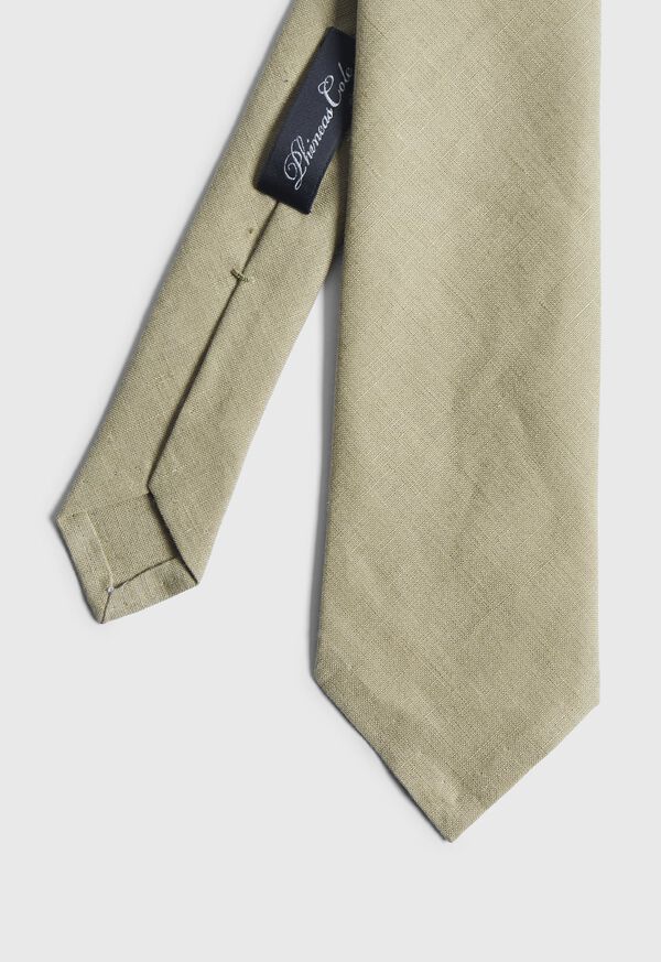 Paul Stuart Solid Linen Tie, image 4