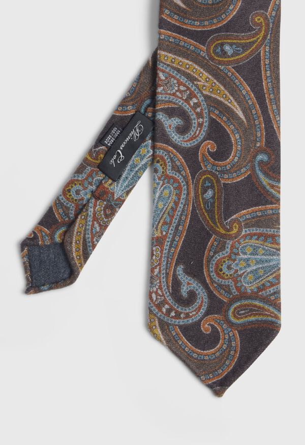 Paul Stuart Silk & Wool Triangle Tie, image 1
