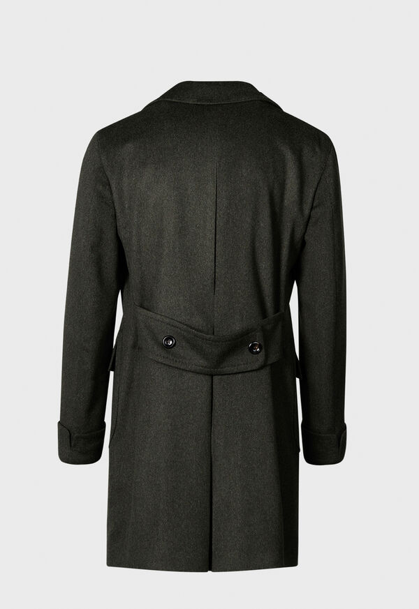 Paul Stuart Double Breasted Military Style Wool Coat, image 2