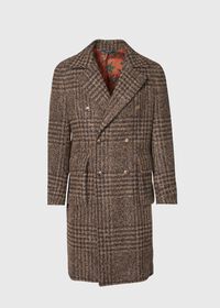 Paul Stuart Double Breasted Plaid Overcoat, thumbnail 1