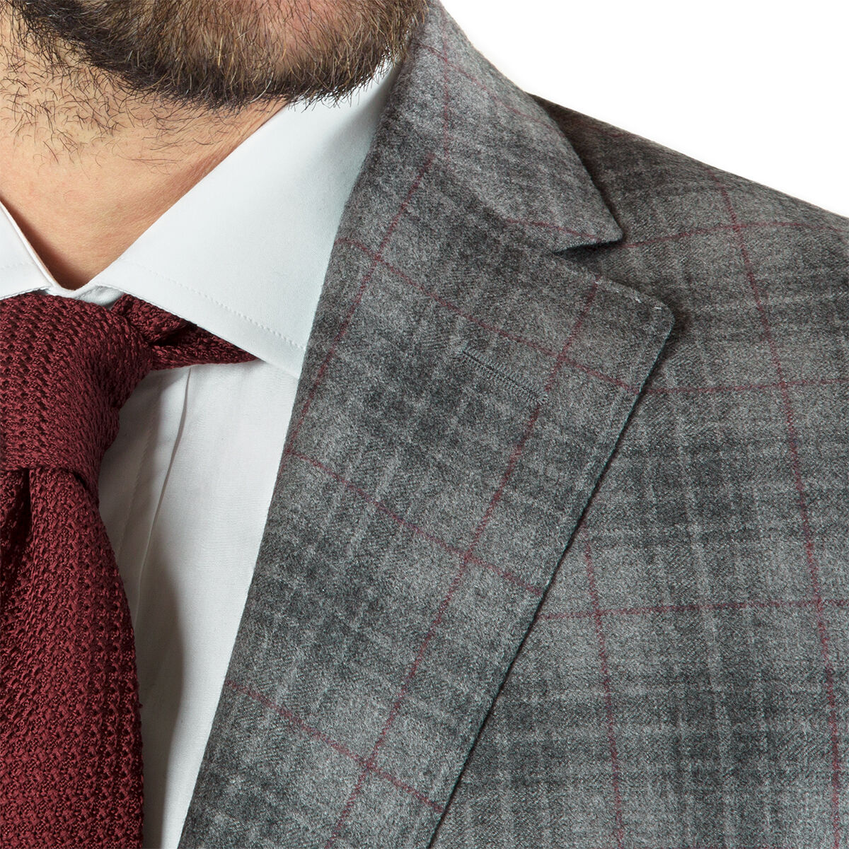 Burgundy plaid sales blazer