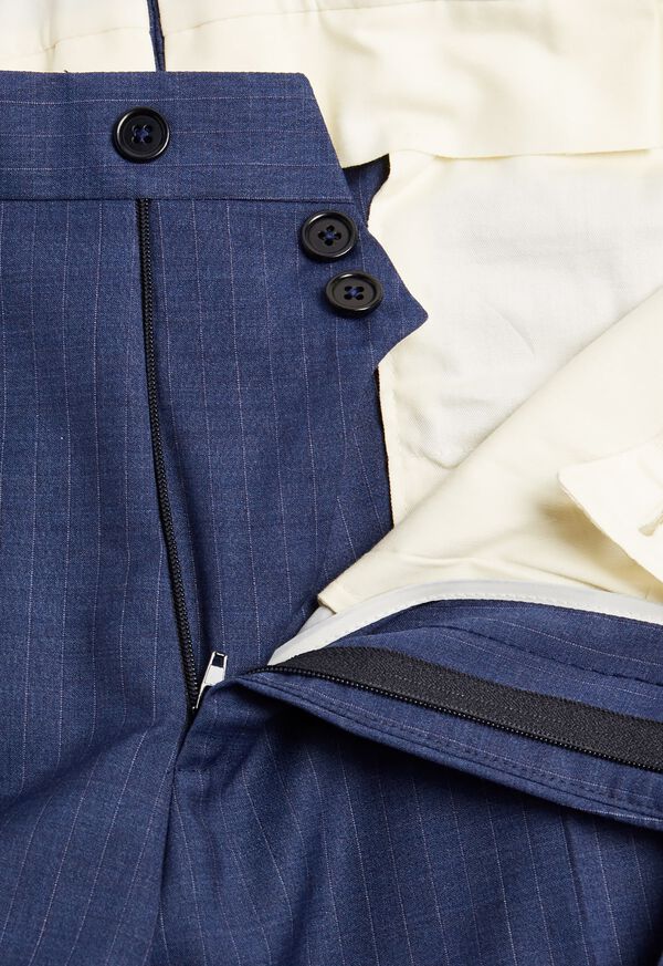 Paul Stuart Blue Stripe Suit, image 6