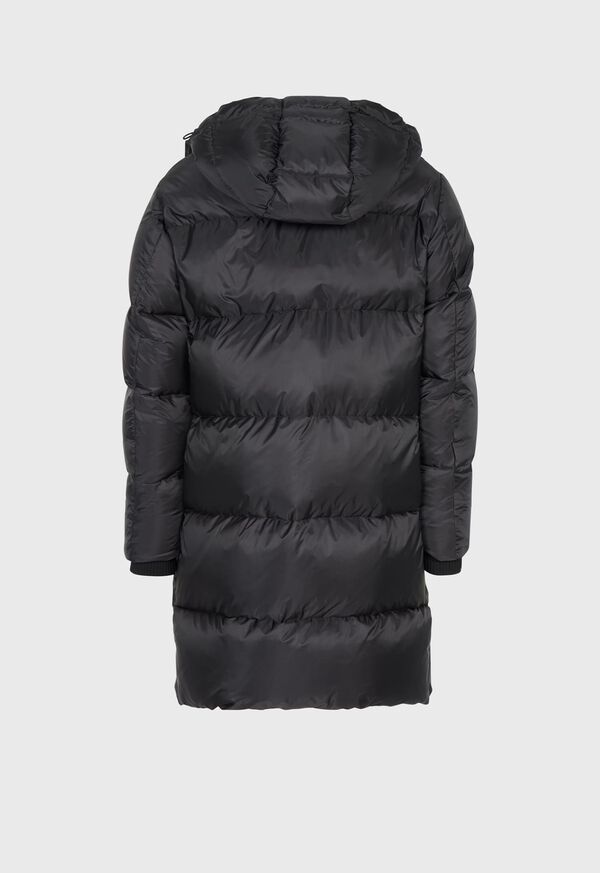 Paul Stuart Long Hooded Puffer Coat, image 3