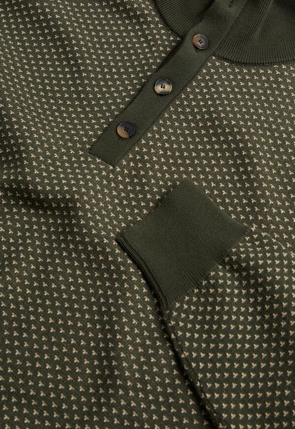 Paul Stuart Button Mock Neck Sweater, image 2