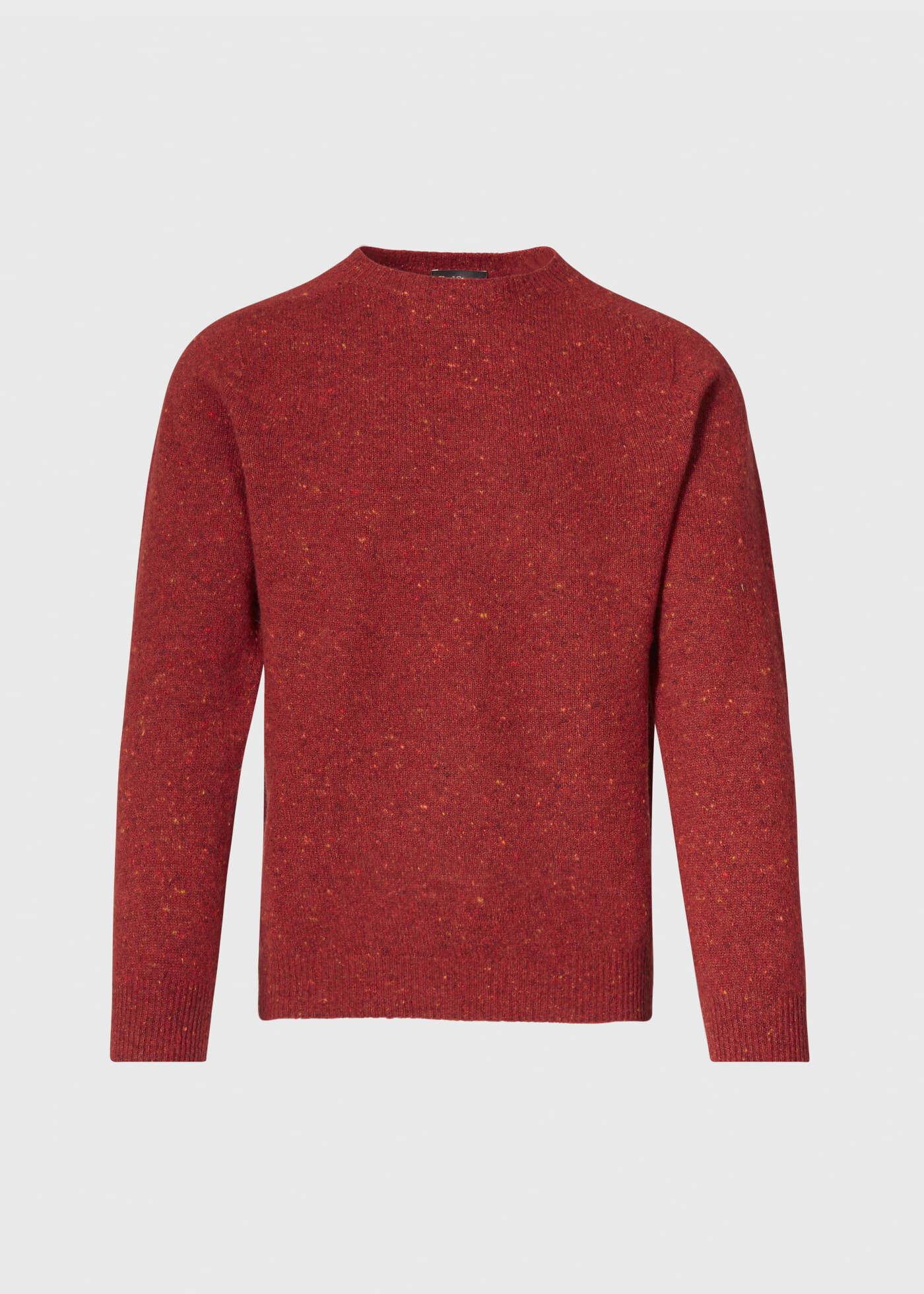 Donegal crewneck sweater on sale