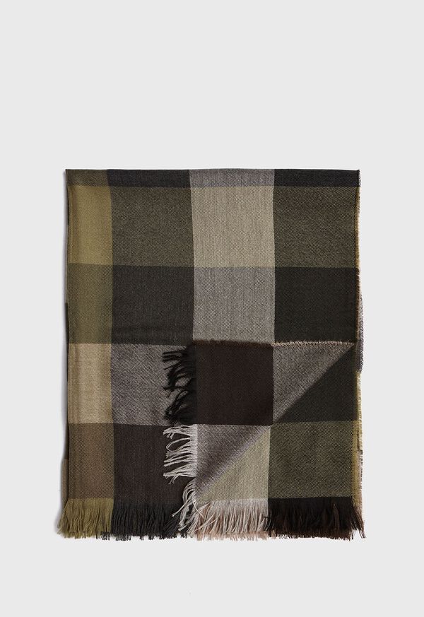 Paul Stuart Box Check Scarf, image 1