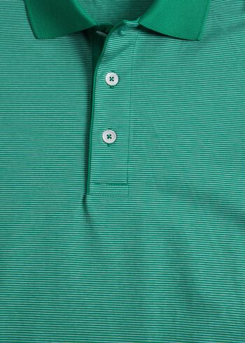 Paul Stuart Italian Cotton Micro Stripe Polo