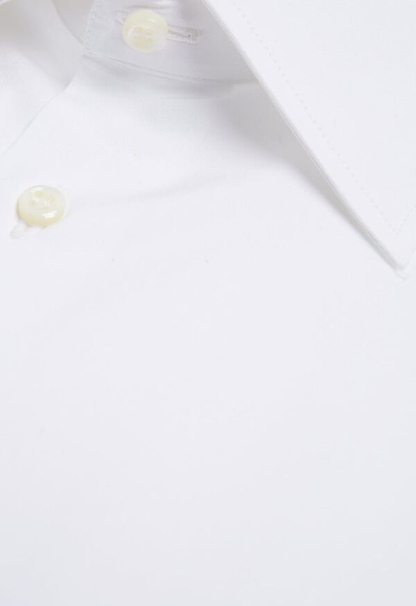 Paul Stuart White Broadcloth Dress Shirt, image 2