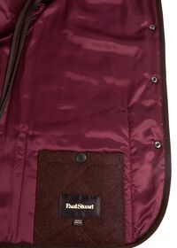 Paul Stuart Quilted Loden Barn Jacket with Corduroy Collar, thumbnail 5