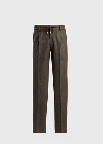 Paul Stuart Wool&nbsp;Flannel Drawstring Pant