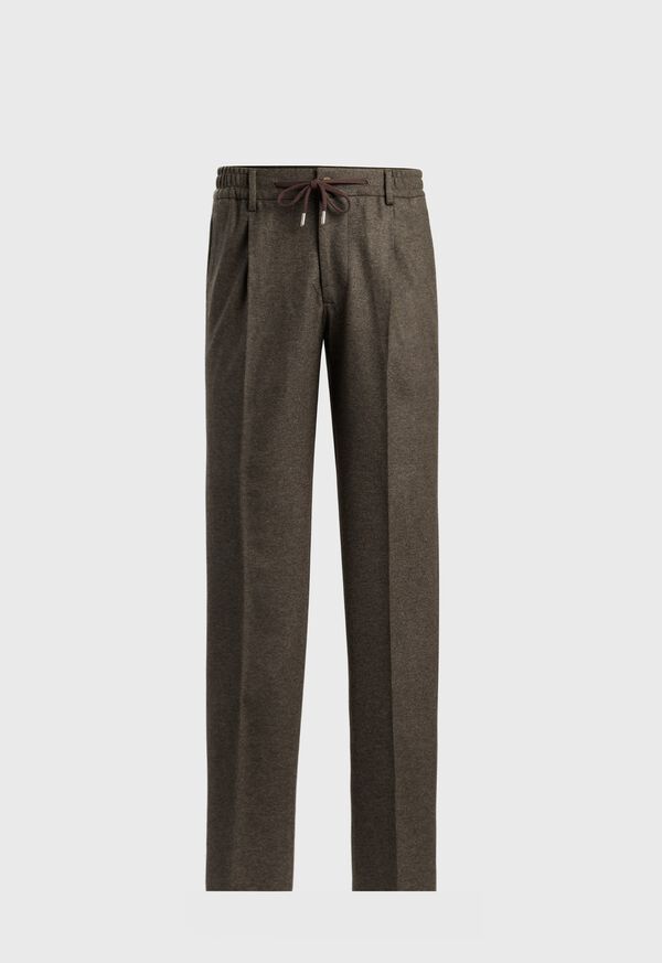 Paul Stuart Wool&nbsp;Flannel Drawstring Pant, image 1