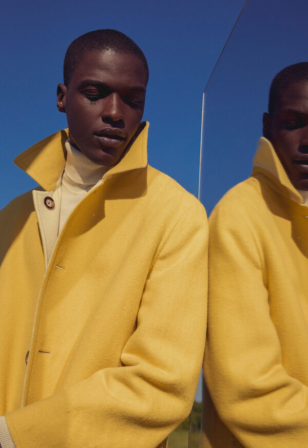Paul Stuart Reversible Double Face Cashmere Coat, image 2