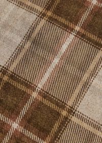 Paul Stuart Printed Plaid Brushed Cotton Shirt, thumbnail 3