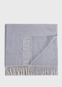 Paul Stuart Wool Chevron Scarf, thumbnail 1