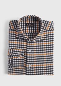 Paul Stuart Flannel Small Plaid Sport Shirt, thumbnail 1