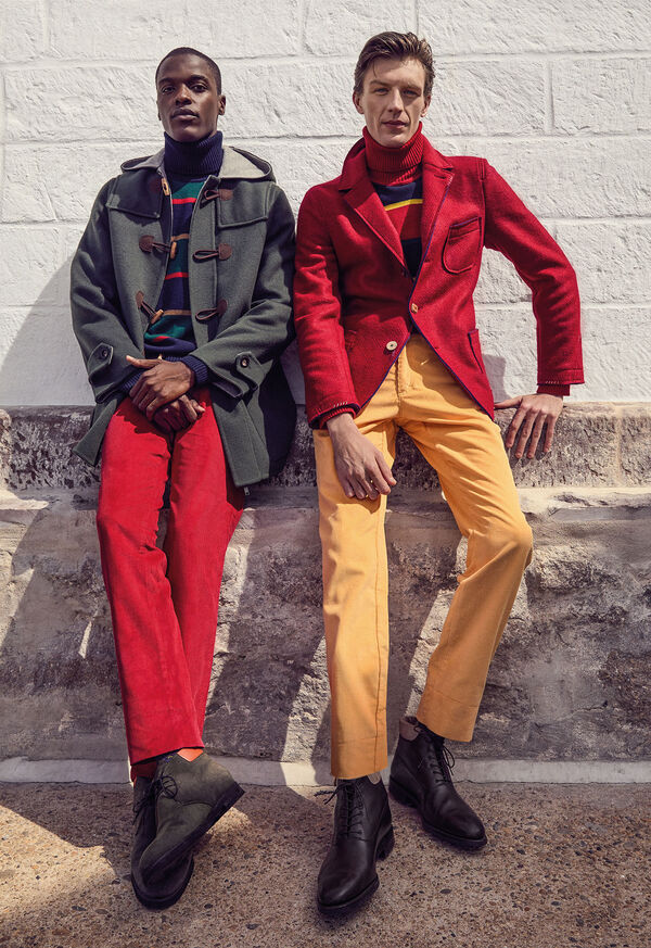 Paul Stuart Cotton Five Pocket Corduroy Pant, image 2