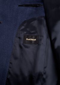 Paul Stuart Mid Blue Cashmere Coat, thumbnail 3