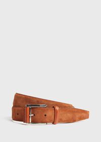 Paul Stuart 35 MM Suede With Leather Roller Buckle, thumbnail 1