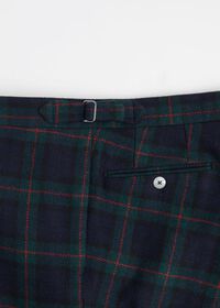 Paul Stuart Green Wool Plaid Pant, thumbnail 3
