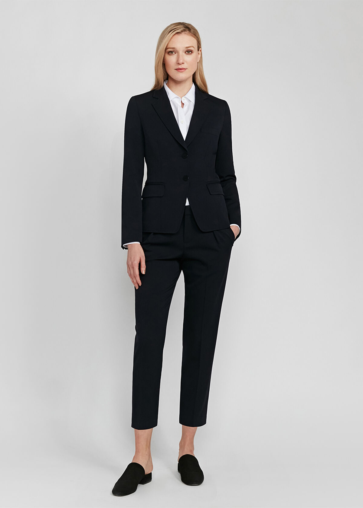 Grain De Poudre Two Button Blazer