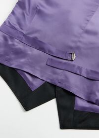 Paul Stuart Black Doeskin Vest, thumbnail 3