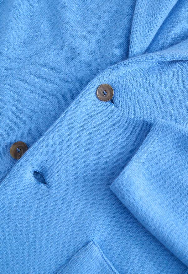 Paul Stuart Single Breasted Knitted Cashmere Blazer, image 2