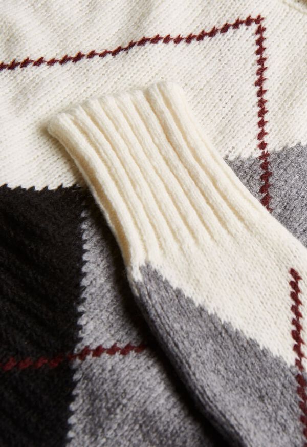 Paul Stuart Wool Blend Argyle Sweater, image 2