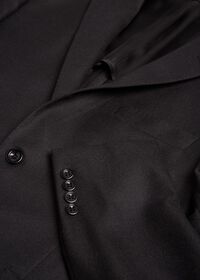 Paul Stuart Solid Black Cashmere Sport Jacket, thumbnail 2