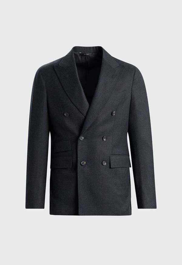 Paul Stuart Wool & Silk Double Breasted Suit, image 2