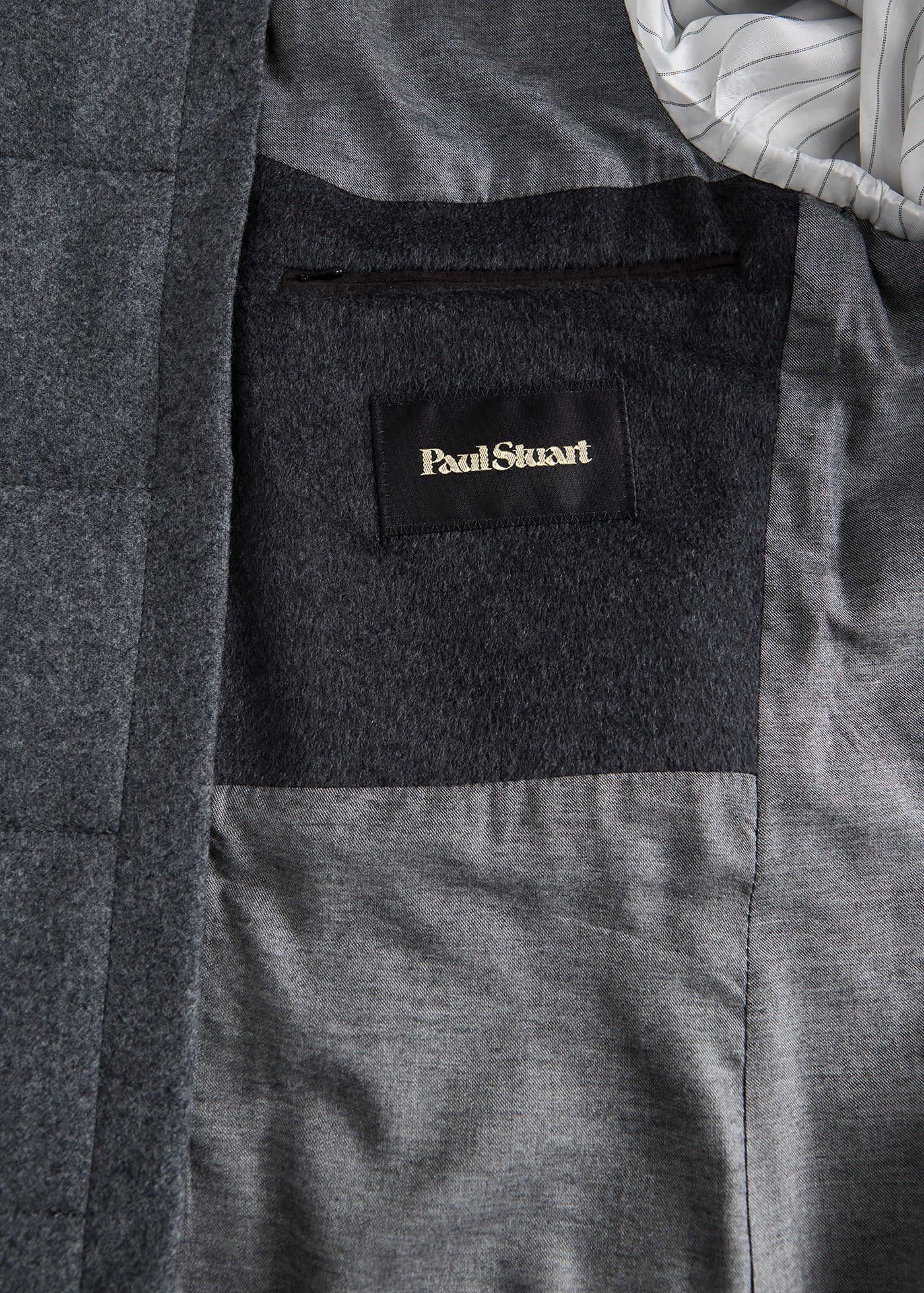 Wool & Cashmere Overcoat with Gilet