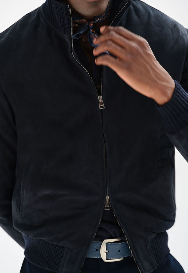 Paul Stuart Suede Blouson Jacket, image 2