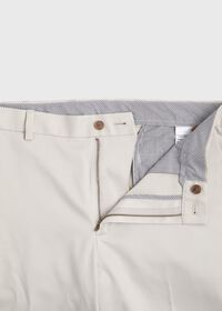 Paul Stuart Cotton Twill Flat Front Easy Care Chino, thumbnail 3