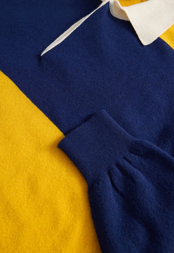 Paul Stuart Lightweight Cashmere Rugby Sweater, image 2